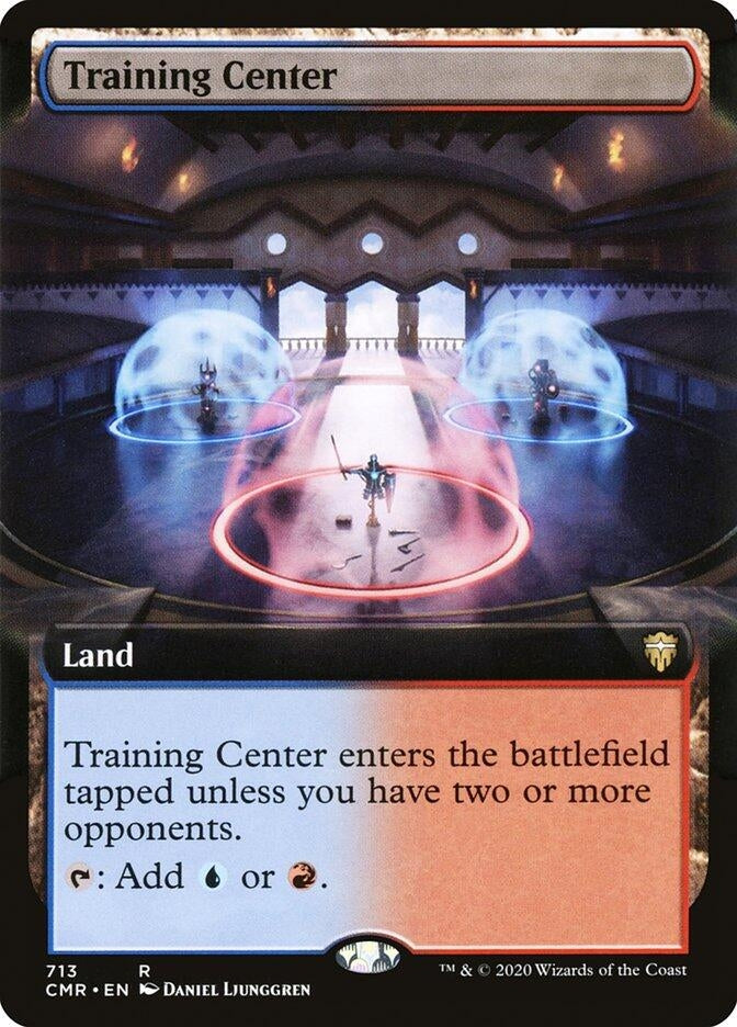 Training Center (Extended Art) (713) [CMR] - MTG Single