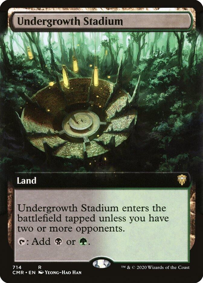 Undergrowth Stadium (Extended Art) (714) [CMR] - MTG Single