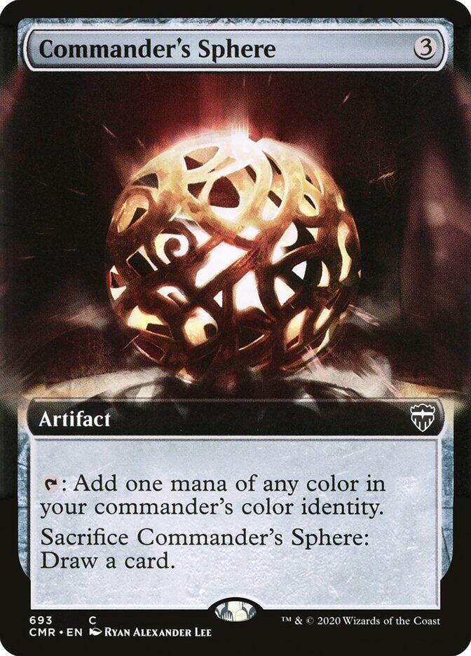 Commander’s Sphere (Extended Art) (693) [CMR] - MTG Single