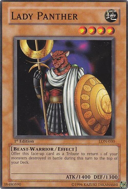 Lady Panther (30) - YuGiOh Single