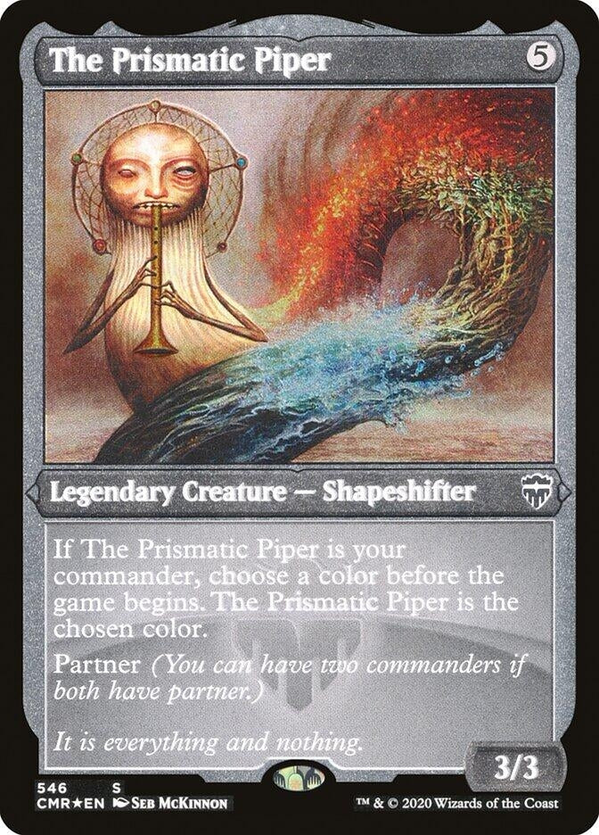 The Prismatic Piper (Foil Etched) (546) [CMR] - MTG Single