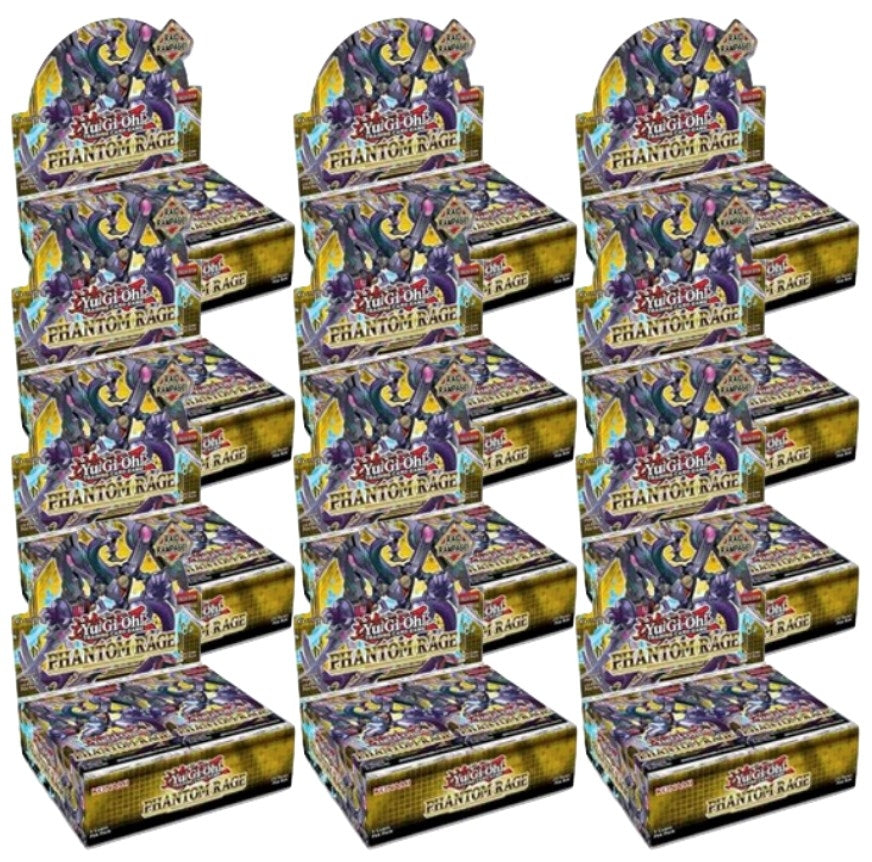 Phantom Rage Booster Box Case [1st Edition] (PHRA) - YuGiOh Sealed