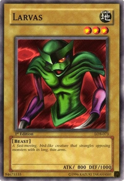 Larvas (73) (LOB) - YuGiOh Single