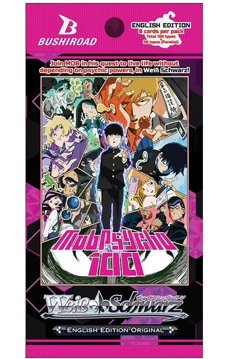 Mob Psycho 100 Booster Pack [MOB/SX02] - Weiss Schwarz Sealed