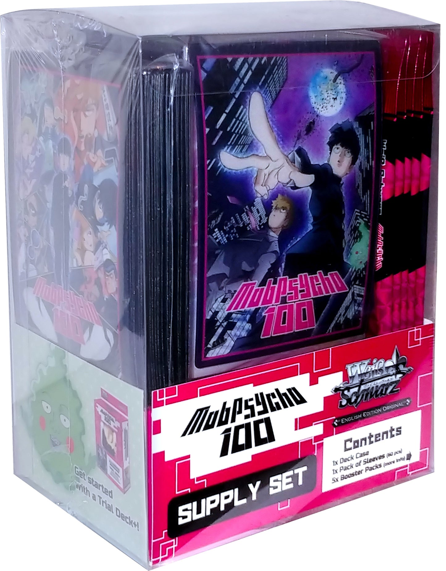 Mob Psycho 100 Supply Set [MOB/SX02] - Weiss Schwarz Sealed