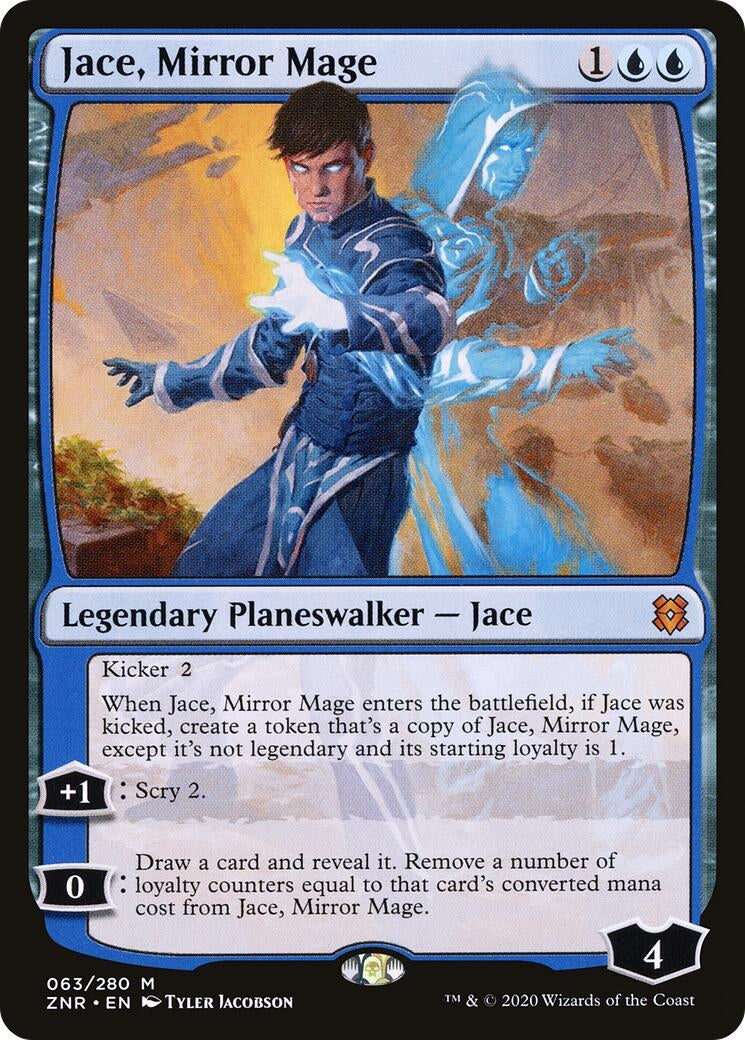 Jace Mirror Mage (63) [ZNR] - MTG Single