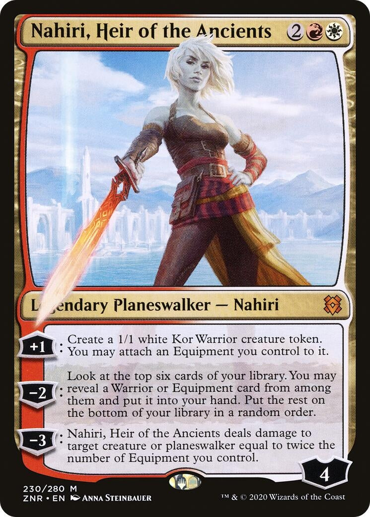 Nahiri Heir of the Ancients (230) [ZNR] - MTG Single