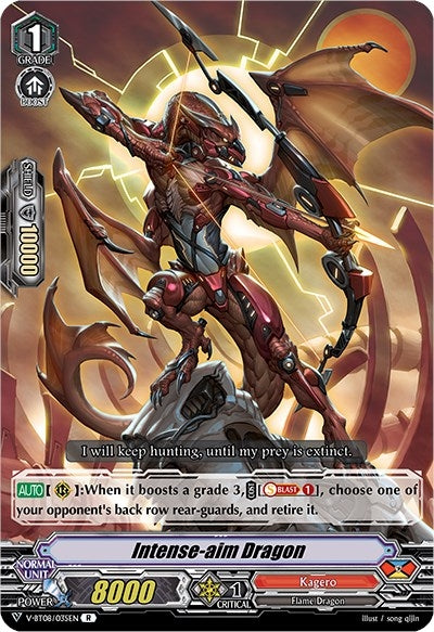 Intense-aim Dragon (8035) [V-BT08] - Cardfight Vanguard Single