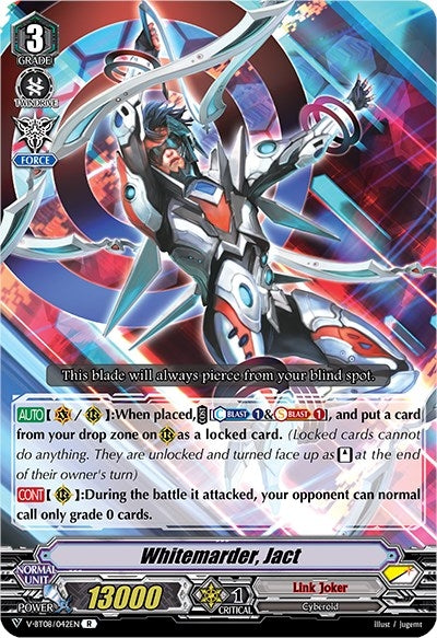 Whitemarder Jact (8042) [V-BT08] - Cardfight Vanguard Single
