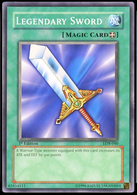 Legendary Sword (40) (LOB) - YuGiOh Single