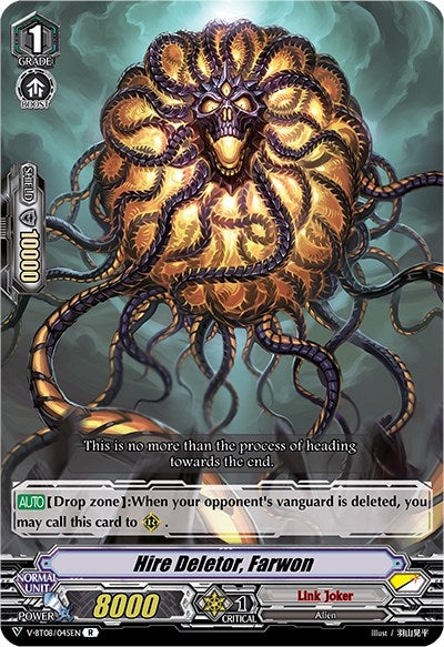Hire Deletor Farwon (8045) [V-BT08] - Cardfight Vanguard Single
