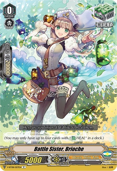Battle Sister Brioche (8057) [V-BT08] - Cardfight Vanguard Single