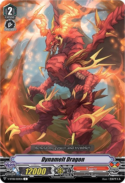 Dynamelt Dragon (8059) [V-BT08] - Cardfight Vanguard Single