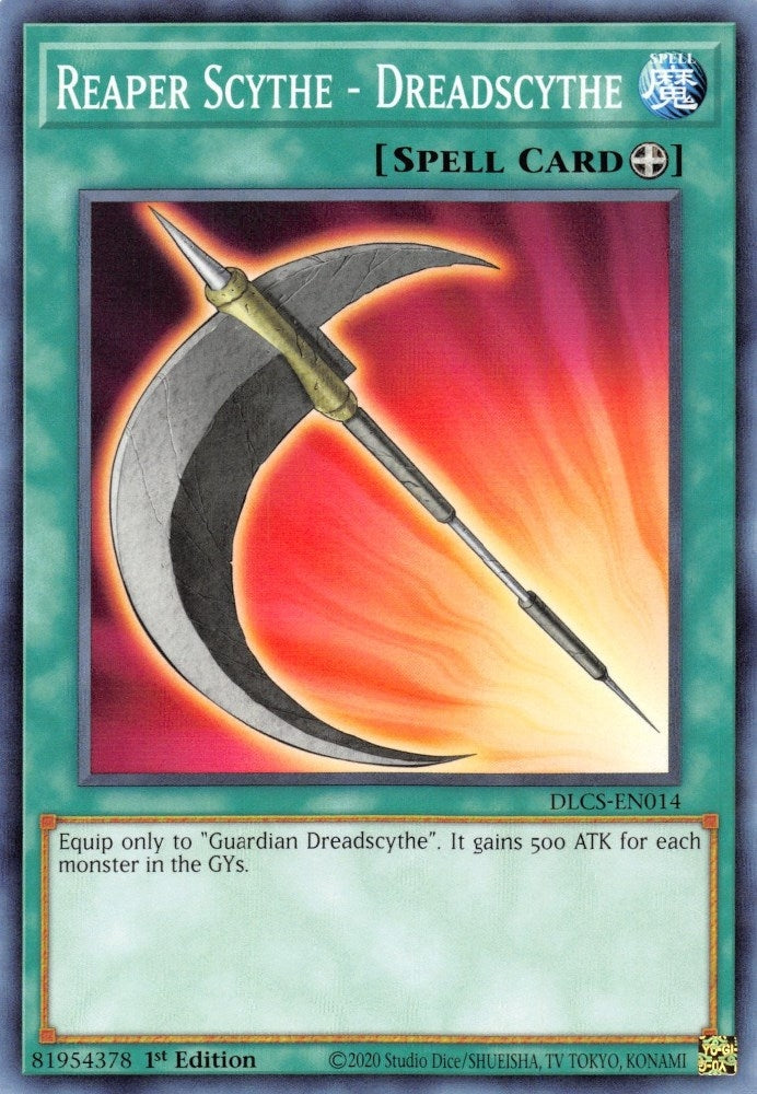 Reaper Scythe - Dreadscythe (14) (DLCS) - YuGiOh Single