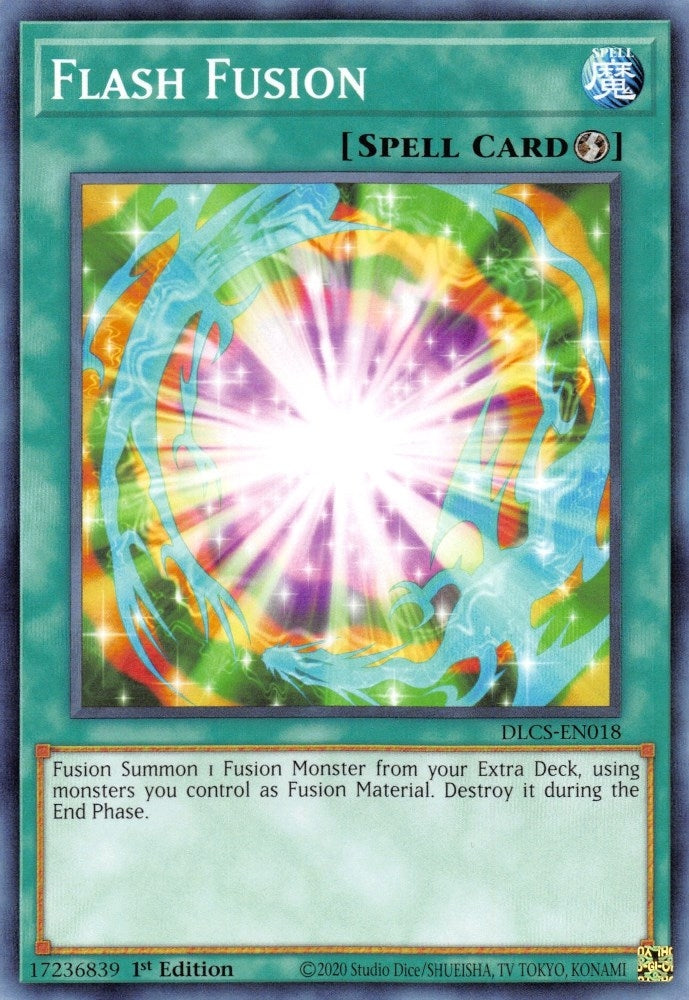 Flash Fusion (18) (DLCS) - YuGiOh Single