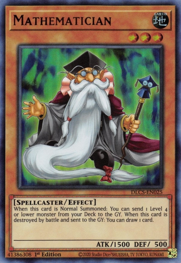 Mathematician (25) (DLCS) - YuGiOh Single