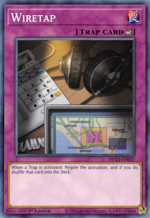 Wiretap (37) (DLCS) - YuGiOh Single