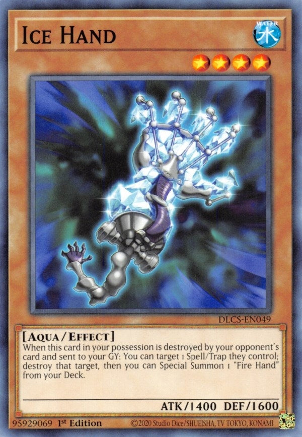 Ice Hand (49) (DLCS) - YuGiOh Single