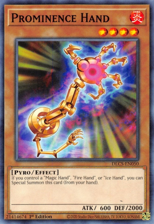 Prominence Hand (50) (DLCS) - YuGiOh Single