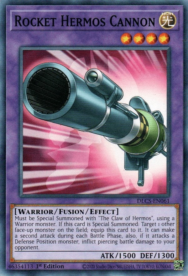 Rocket Hermos Cannon (61) (DLCS) - YuGiOh Single
