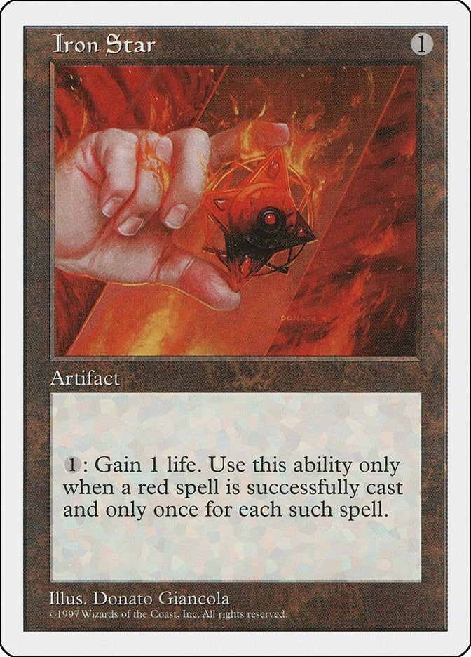 Iron Star [5ED] - MTG Single