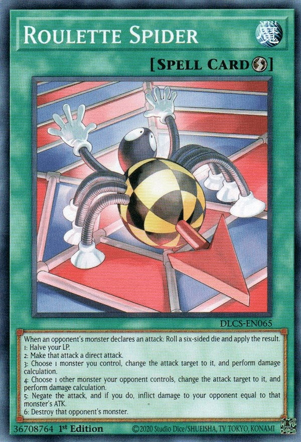 Roulette Spider (65) (DLCS) - YuGiOh Single