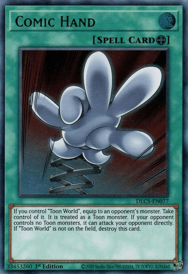 Comic Hand (77) (DLCS) - YuGiOh Single