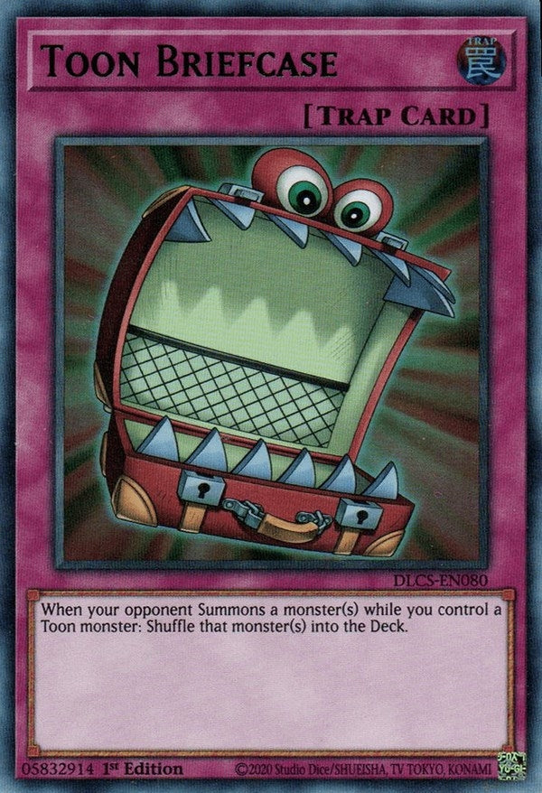 Toon Briefcase (80) (DLCS) - YuGiOh Single