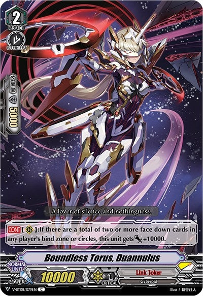 Boundless Torus Duannulus (8079) [V-BT08] - Cardfight Vanguard Single