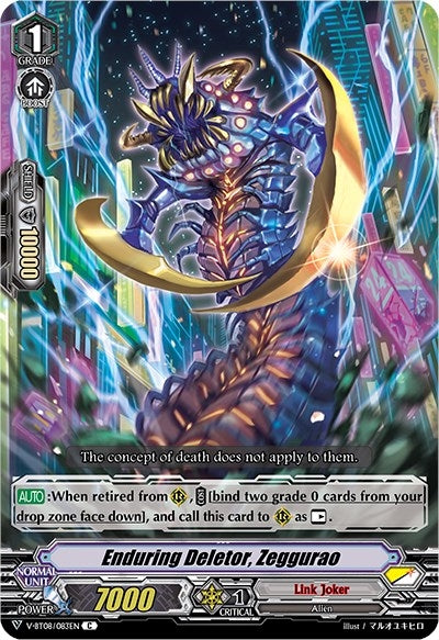 Enduring Deletor Zeggurao (8083) [V-BT08] - Cardfight Vanguard Single