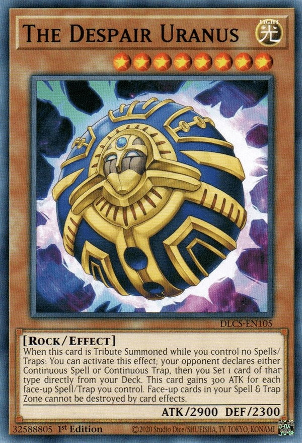 The Despair Uranus (105) (DLCS) - YuGiOh Single
