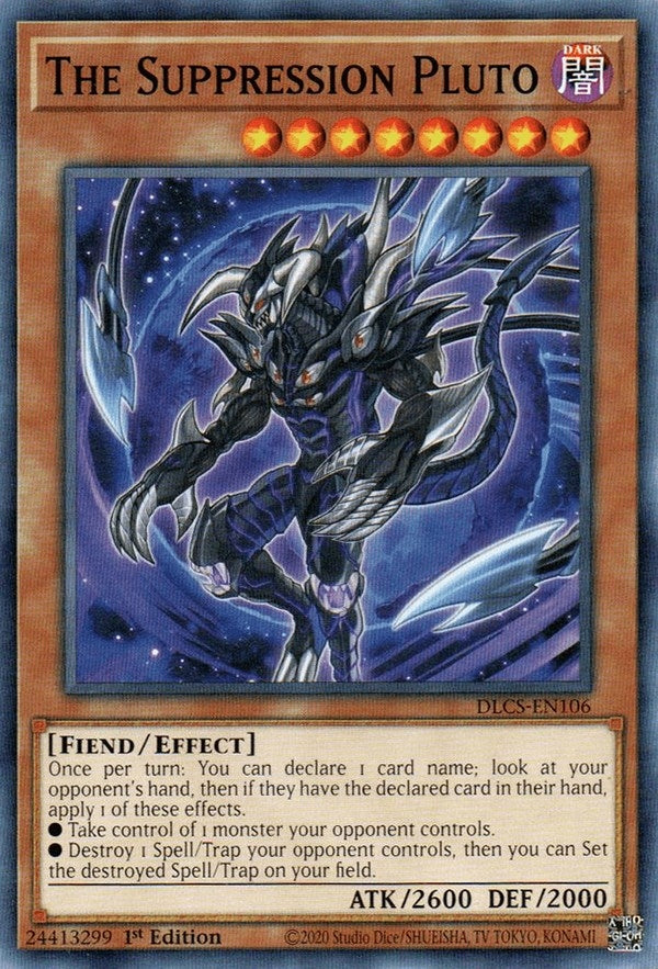 The Suppression Pluto (106) (DLCS) - YuGiOh Single