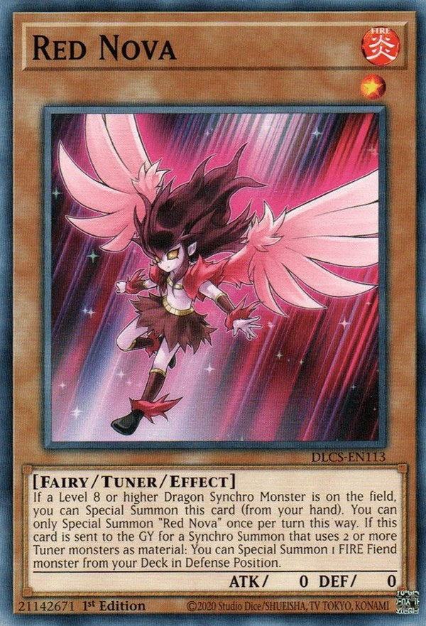Red Nova (113) (DLCS) - YuGiOh Single