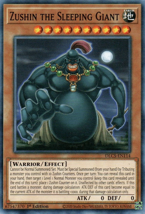 Zushin the Sleeping Giant (114) (DLCS) - YuGiOh Single