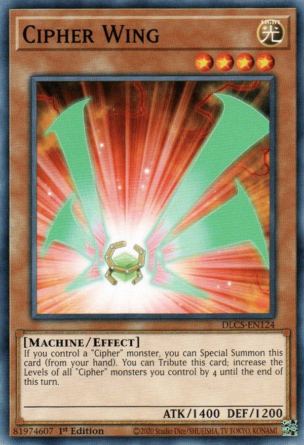 Cipher Wing (124) (DLCS) - YuGiOh Single