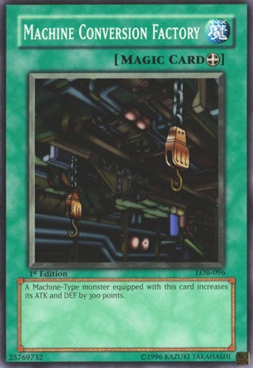 Machine Conversion Factory (96) (LOB) - YuGiOh Single