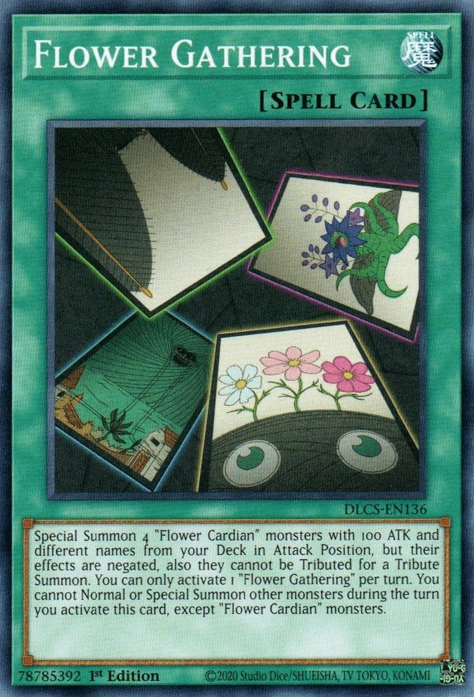 Flower Gathering (136) (DLCS) - YuGiOh Single