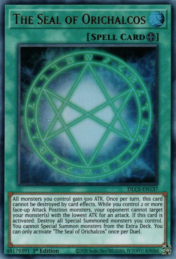 The Seal of Orichalcos (137) (DLCS) - YuGiOh Single
