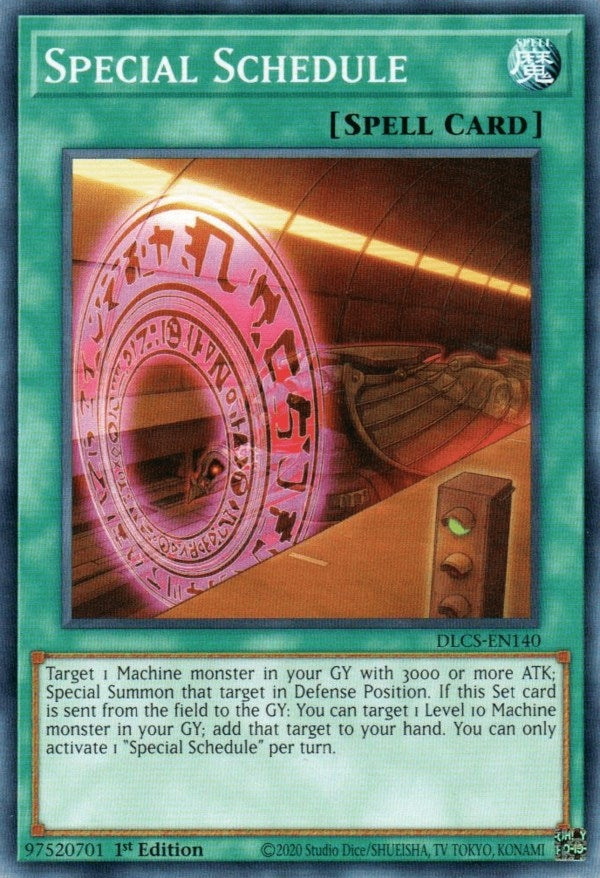 Special Schedule (140) (DLCS) - YuGiOh Single