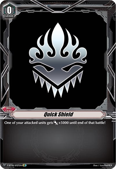 Quick Shield (Kagero) (SP) (827) [V-BT08] - Cardfight Vanguard Single