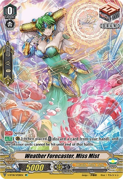Weather Forecaster Miss Mist (SP) (828) [V-BT08] - Cardfight Vanguard Single