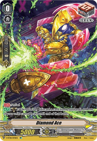Diamond Ace (SP) (831) [V-BT08] - Cardfight Vanguard Single