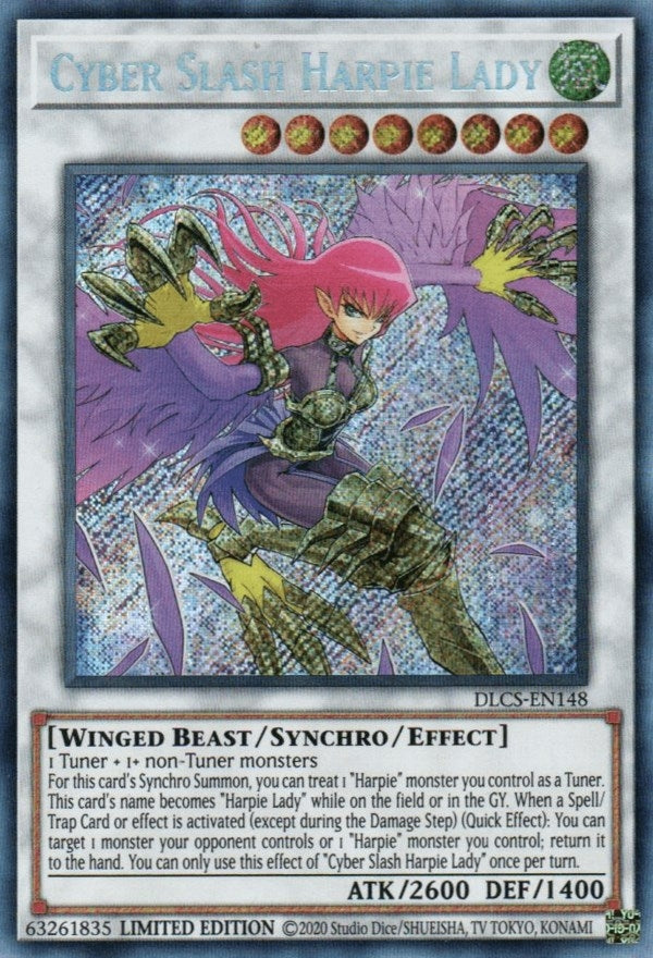 Cyber Slash Harpie Lady (148) (DLCS) - YuGiOh Single