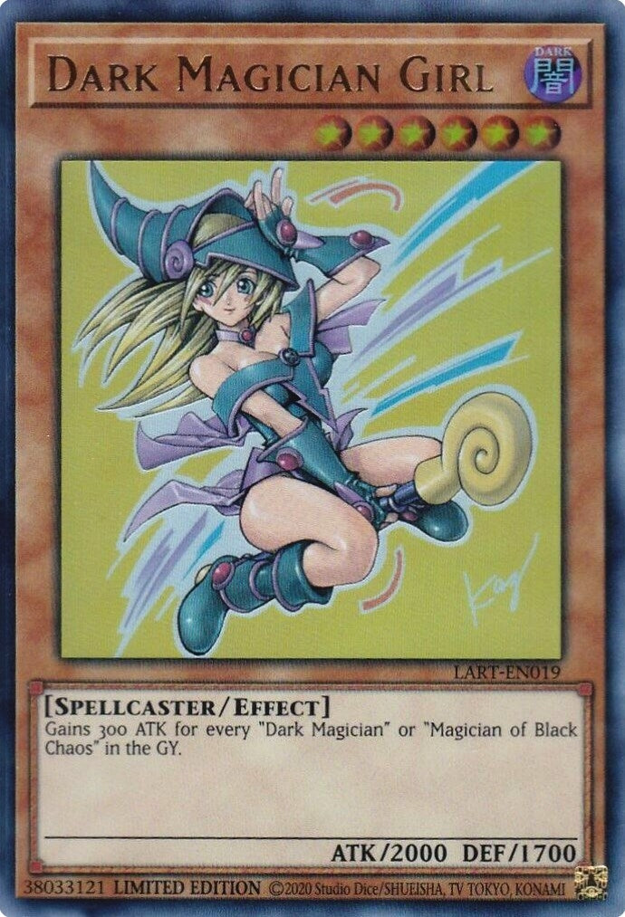 Dark Magician Girl (2020) (19) (LART) - YuGiOh Single