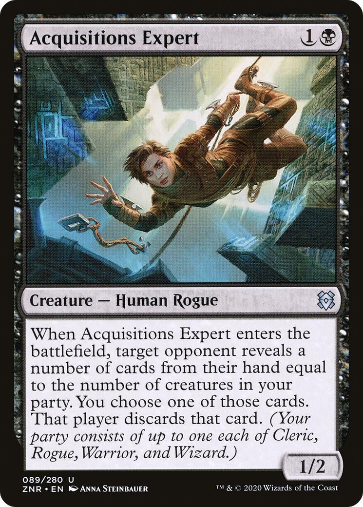 Acquisitions Expert (89) [ZNR] - MTG Single