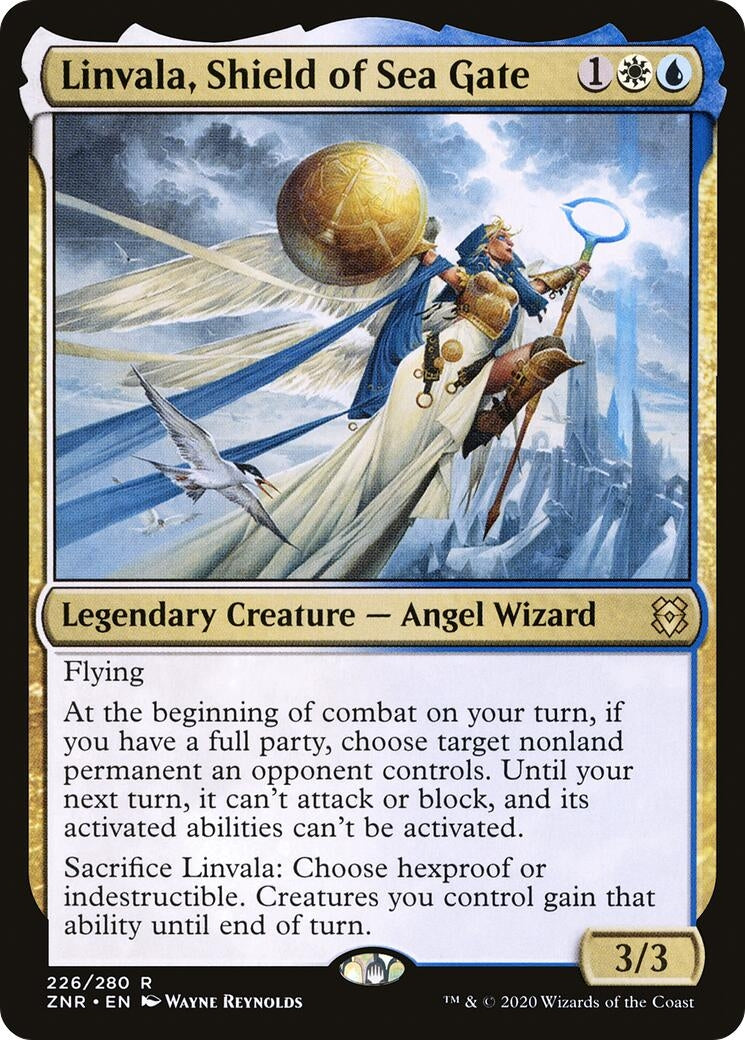 Linvala Shield of Sea Gate (226) [ZNR] - MTG Single