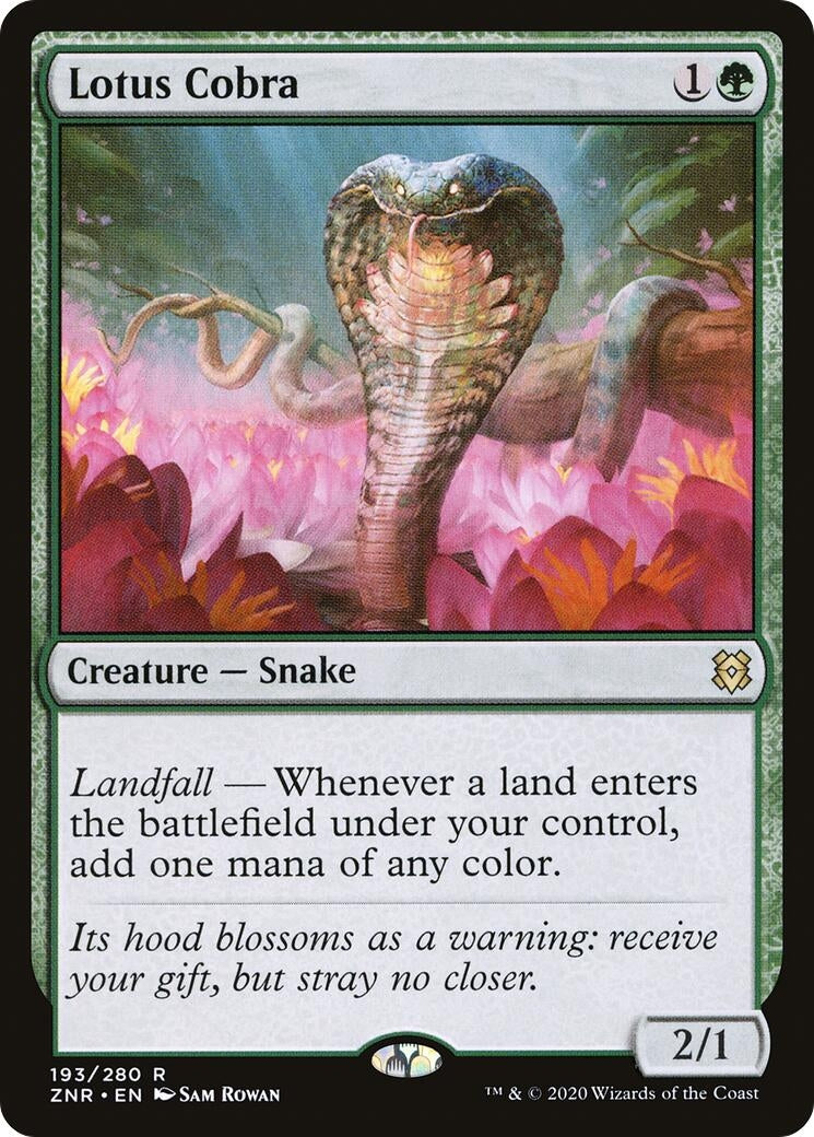 Lotus Cobra (193) [ZNR] - MTG Single