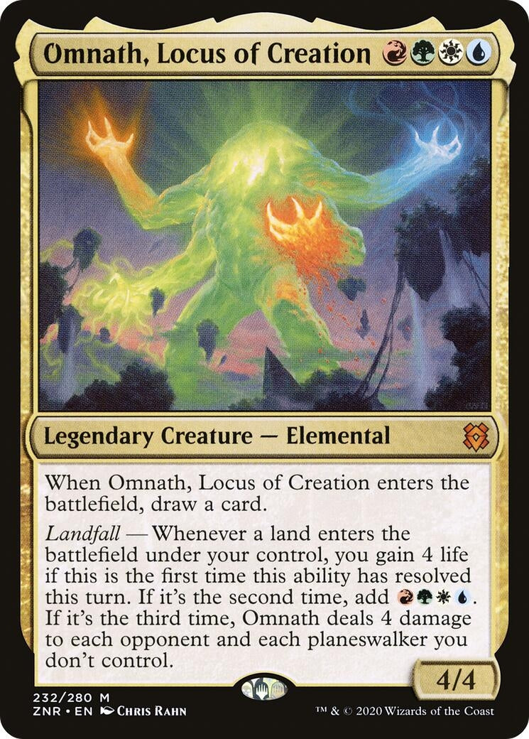 Omnath Locus of Creation (232) [ZNR] - MTG Single