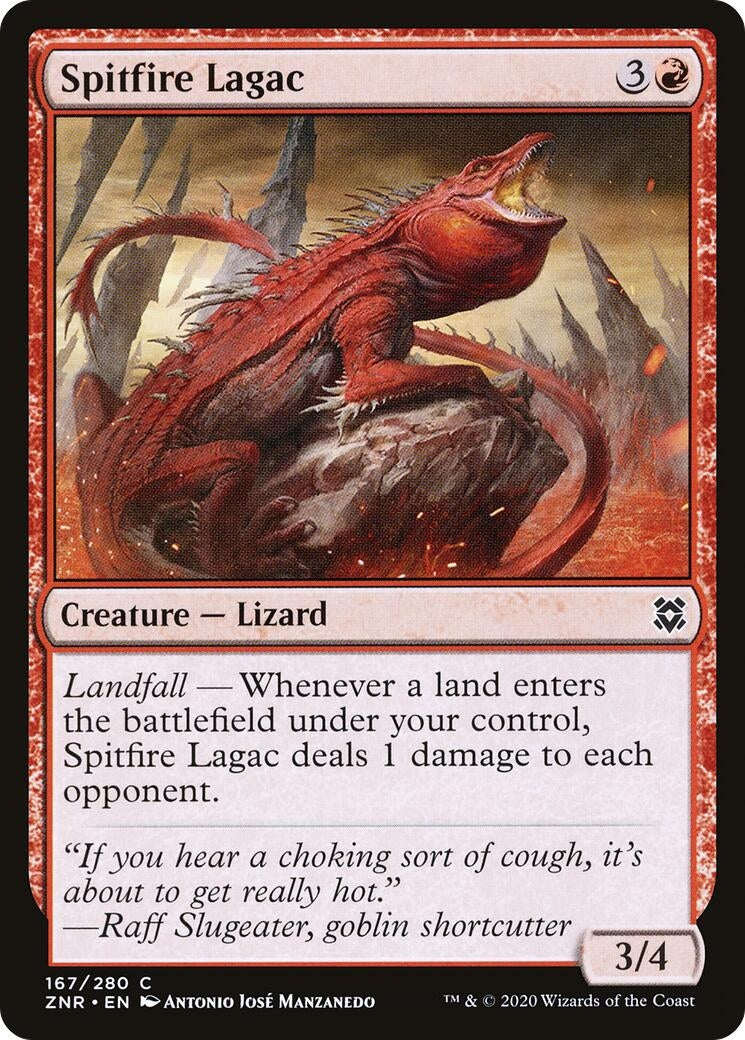 Spitfire Lagac (167) [ZNR] - MTG Single