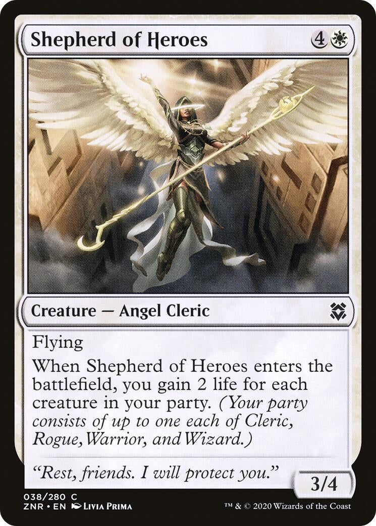 Shepherd of Heroes (38) [ZNR] - MTG Single